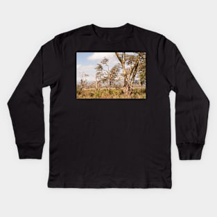 Ngorogoro Crater jungle area Kids Long Sleeve T-Shirt